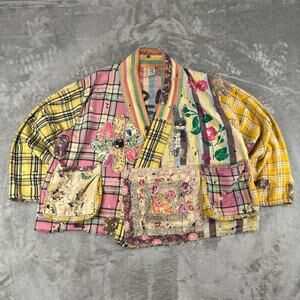 Magnolia Pearl Love Supply Co. Abbeyrosa Tucamari 1072 Tangier Patchwork Jacket